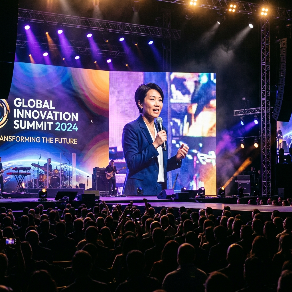 Corporate Conference and Concert Event Coverage